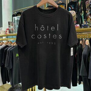 HOTEL COSTES PARIS RARE WASHED BLACK T-SHIRT